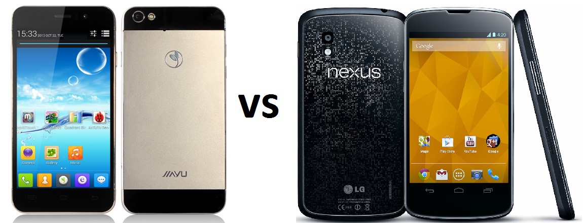 jiayu G5 vs Nexus 4