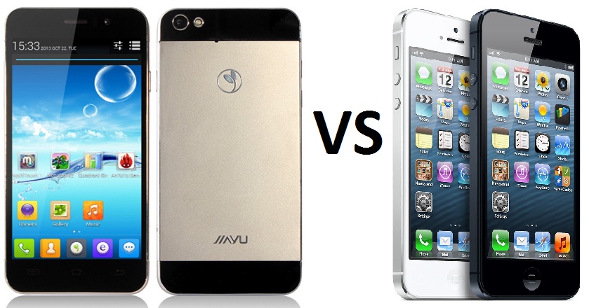 jiayu g5 vs iphone 5