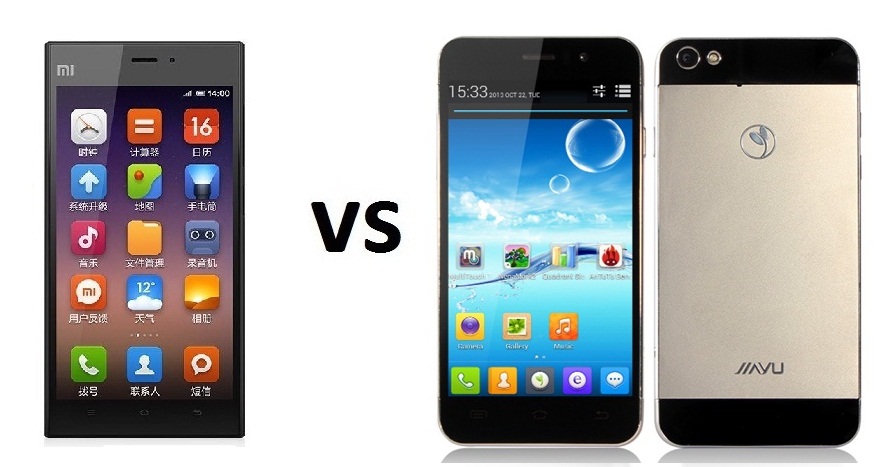 Xiaomi Mi 3 vs Jiayu G5