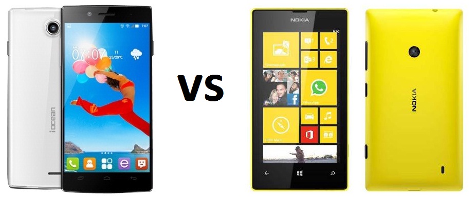 iOcean X7 HD vs Nokia Lumia 525