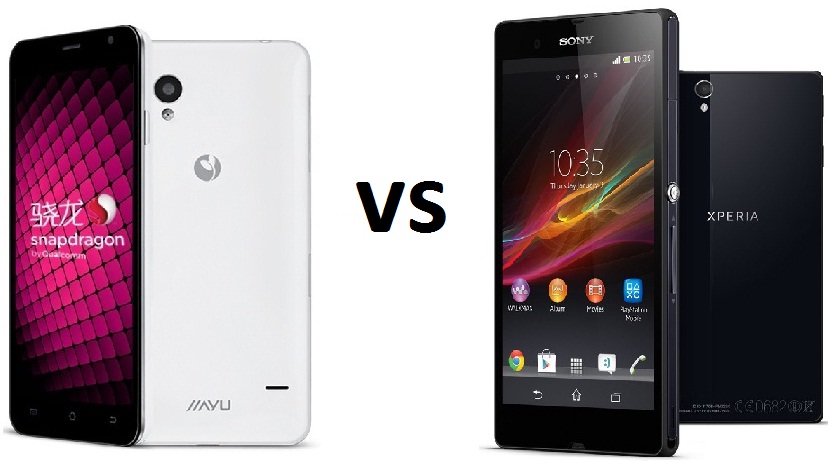 jiayu S1 vs Sony Xperia Z