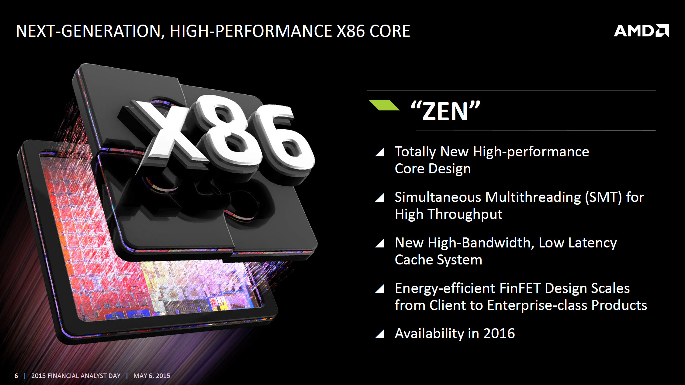 AMD Zen supera el rendimiento de Broadwell
