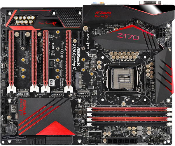 ASRock Fatal1ty Z170 Professional Series Gaming i7 3