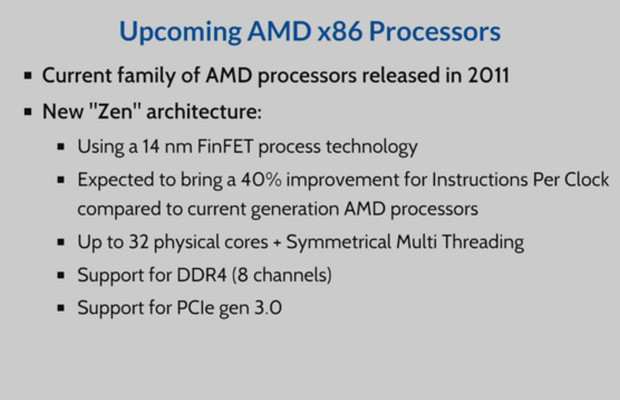 AMD Zen soporta hasta 8 módulos DDR4