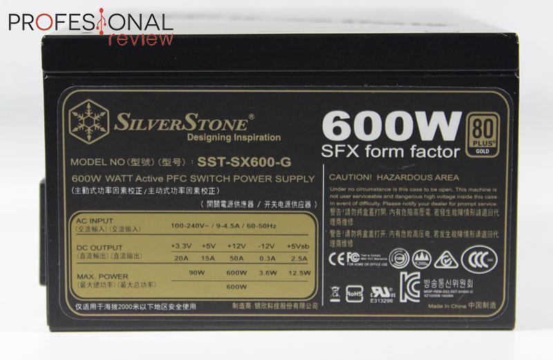 Silverstone SX600-G review