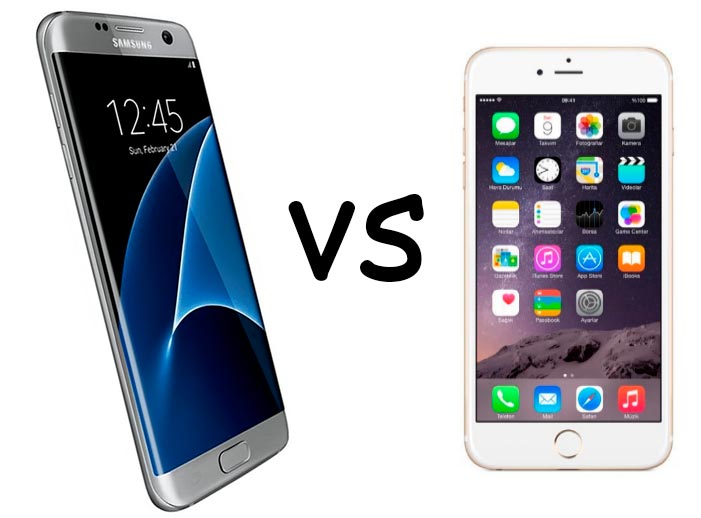 Samsung Galaxy S7 vs iPhone 6S