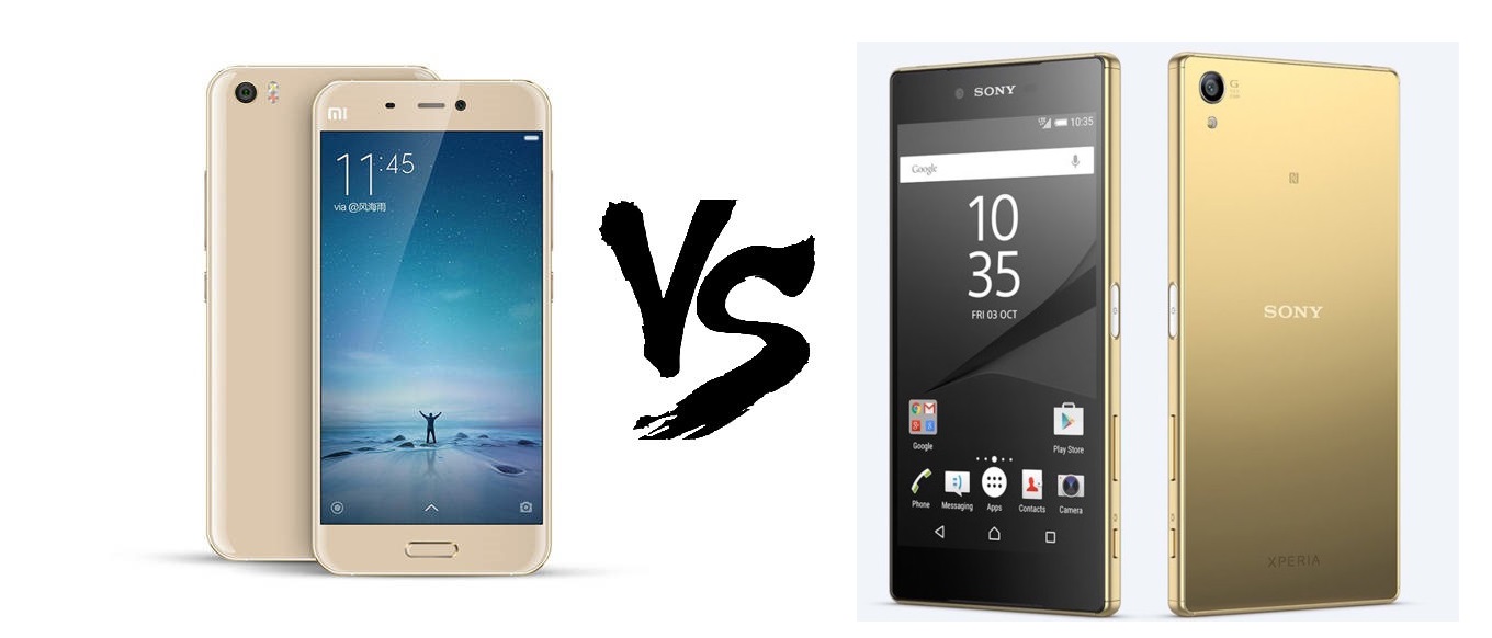 Xiaomi Mi5 vs Sony Xperia Z5