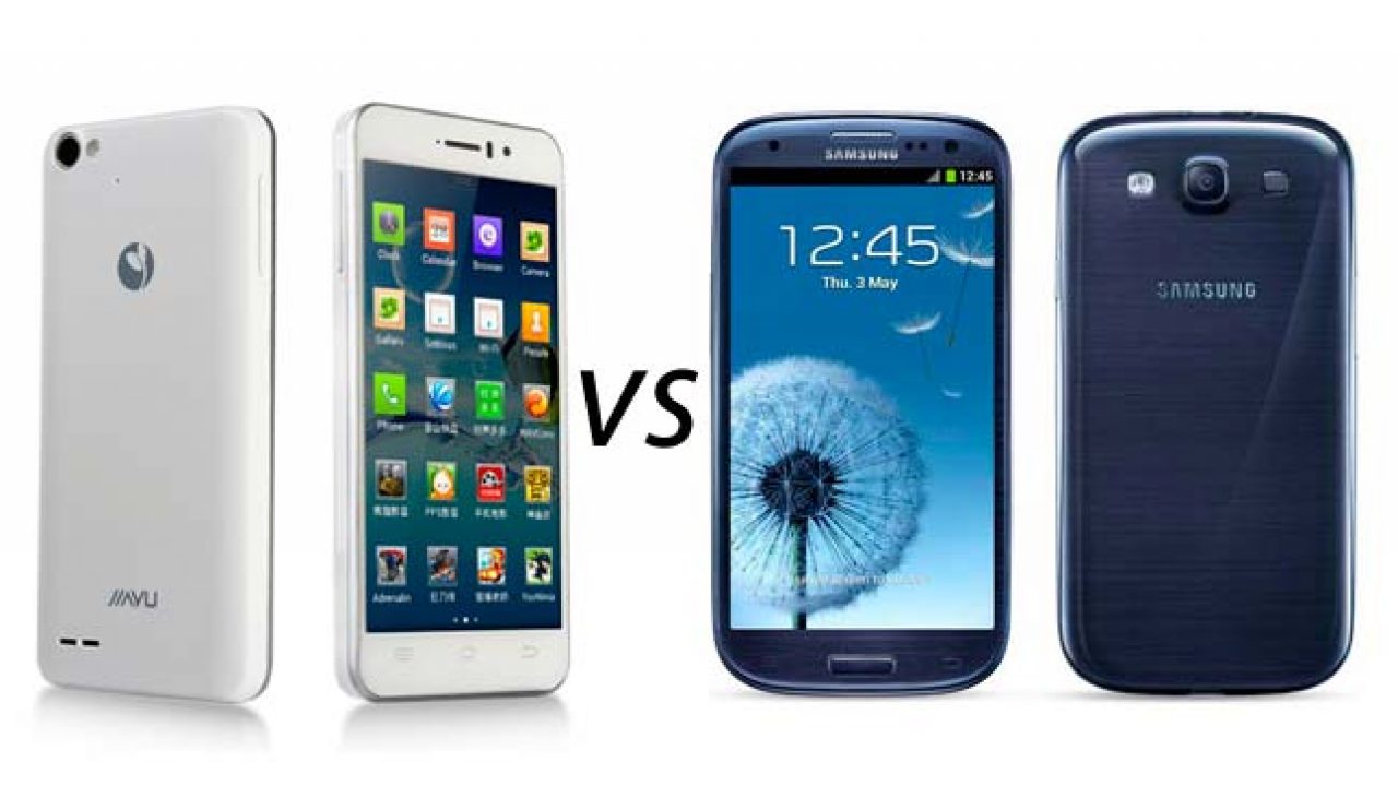Comparativa: Jiayu G4 vs Samsung Galaxy S3
