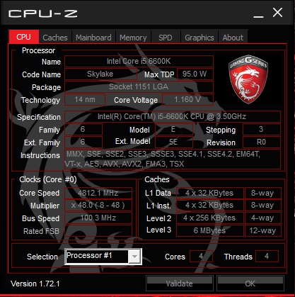 6600k-4.8ghz