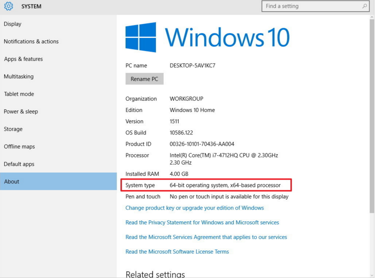 Windows 10 32-bit download