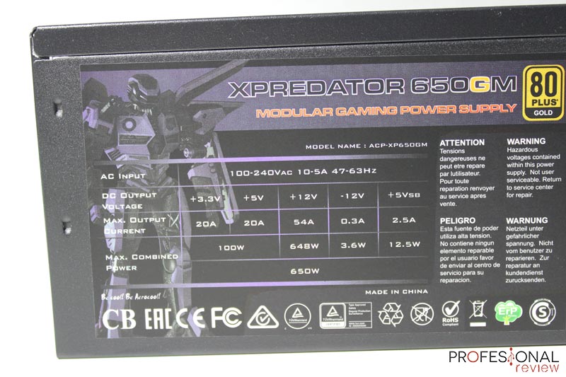 Aerocool Xpredator 650GM review