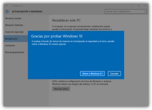 windows 10 back