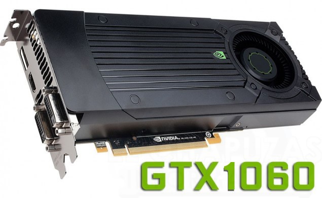 GeForce GTX 1060 con 6 GB de memoria y un bus de solo 192 bits