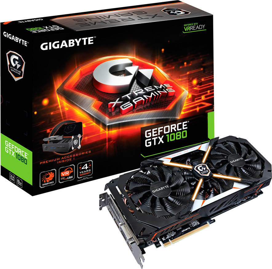 Gigabyte GeForce GTX 1080 Xtreme Gaming características técnicas3