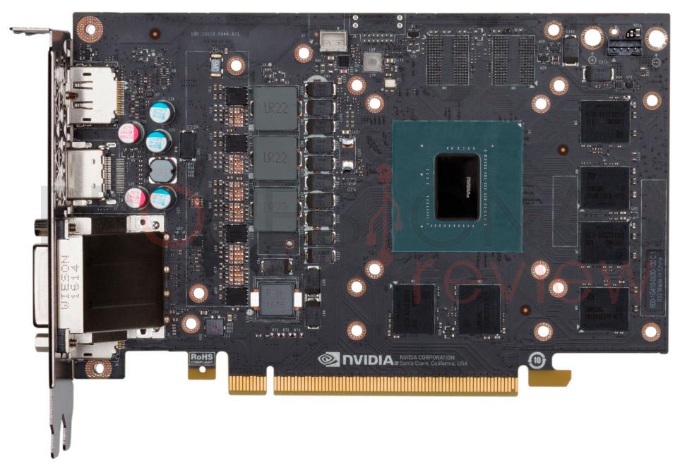 Nvidia GTX 1060 PCB