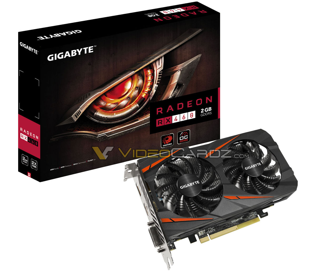 Gigabyte Radeon RX 460 WindForce 2X muestra su rendimiento 0