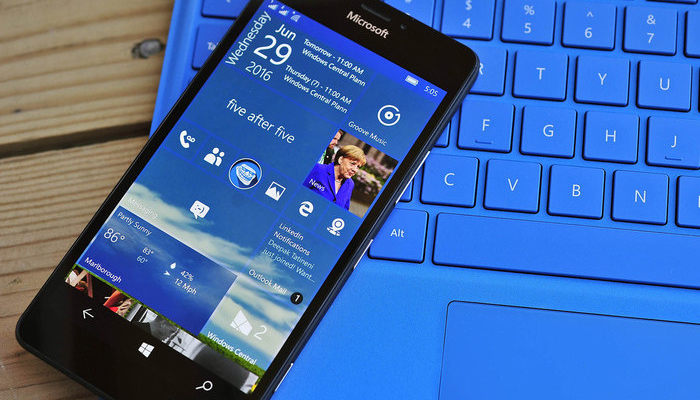 Windows 10 Mobile Anniversary Update 2