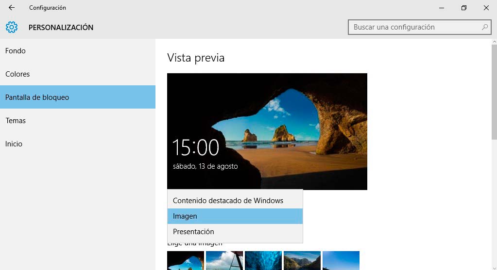 desactivar publicidad en Windows 10