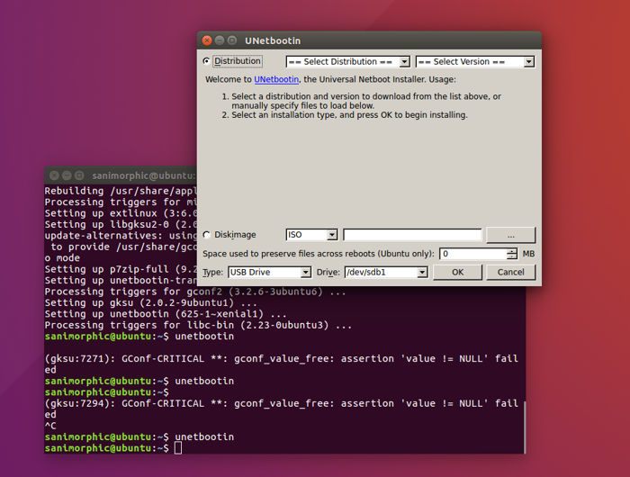 ubuntu 16.10 booteable 2