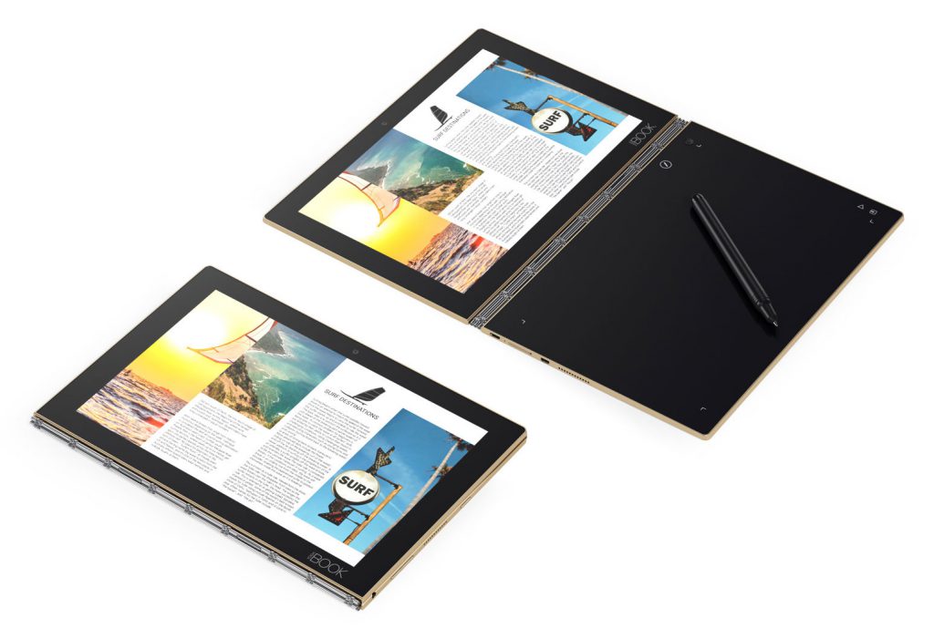 Lenovo también anuncia su convertible Yoga Book 1