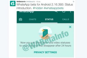whatsapp status