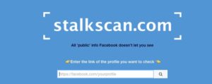 Stalkscan Stalkea perfiles de Facebook gratis con StalkScan