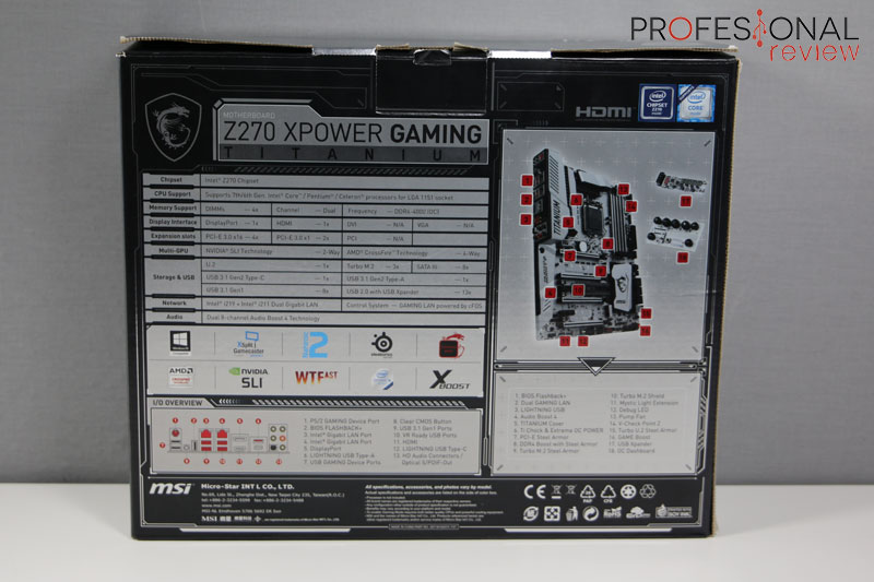 MSI Z270 XPOWER Gaming Titanium