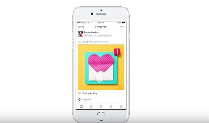 tarjetas san valentin facebook