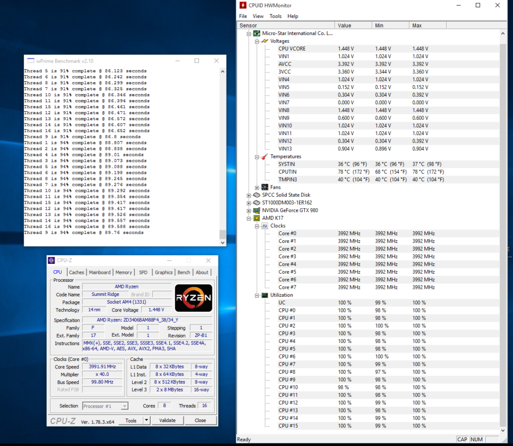 AMD Ryzen 7 1700X análisis externo AMD Ryzen 7 1700X análisis externo