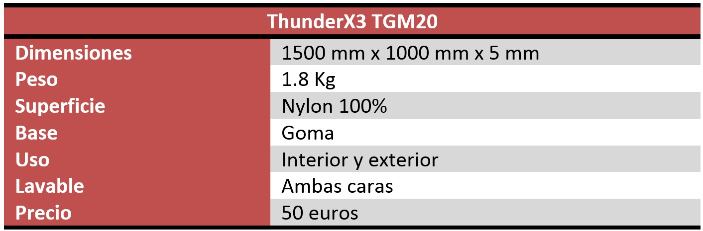 ThunderX3 TGM20 caracteristicas
