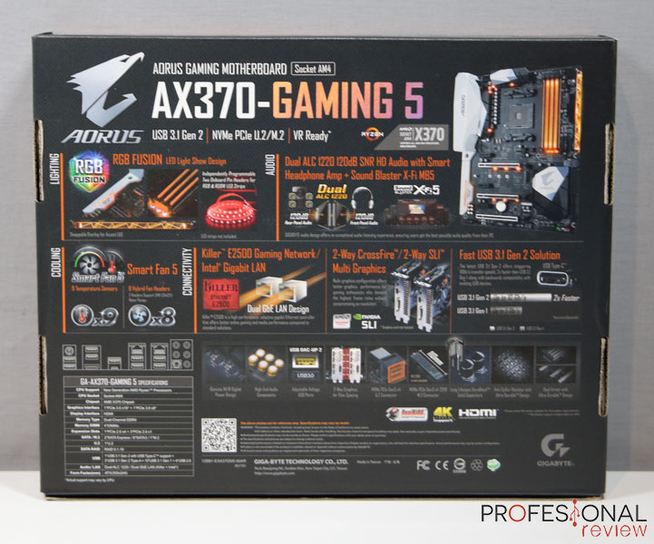 Gigabyte Aorus X370 Gaming 5