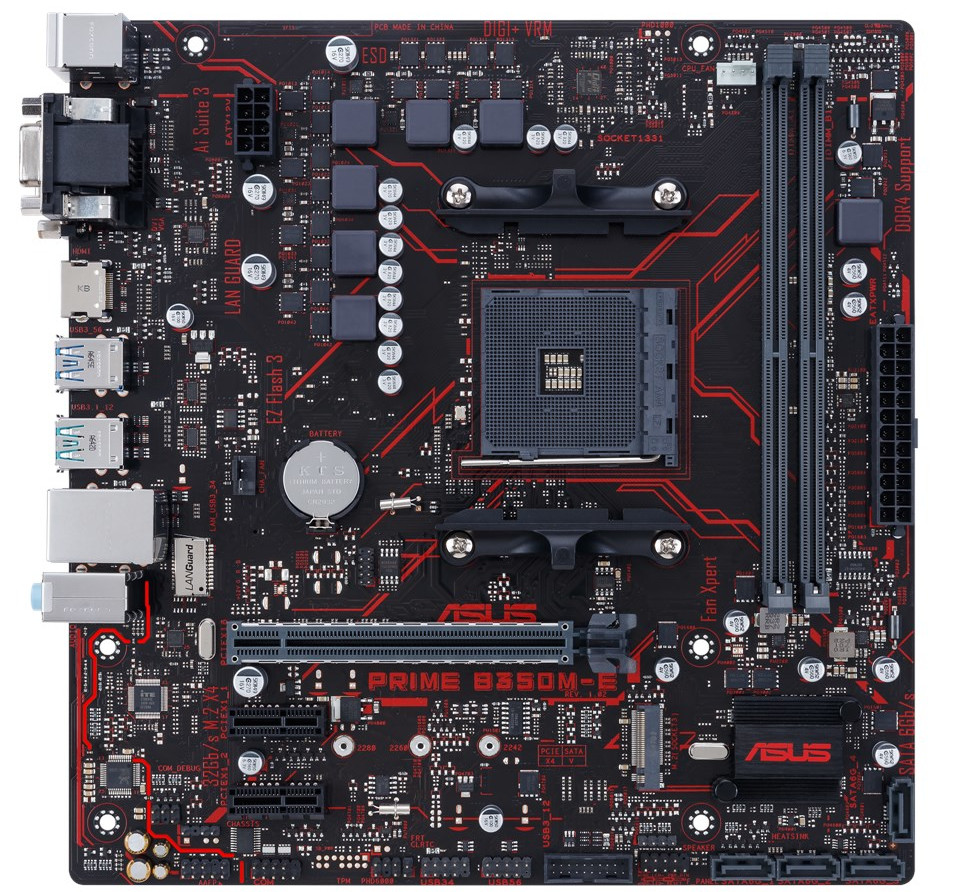 Asus Prime B350M-E Asus Prime B350M-E