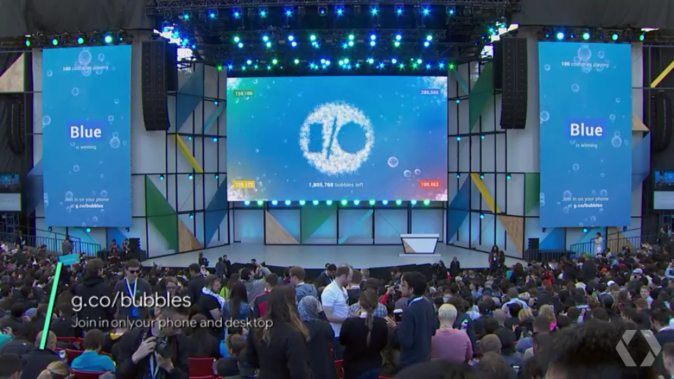 Google presenta Google Bubbles