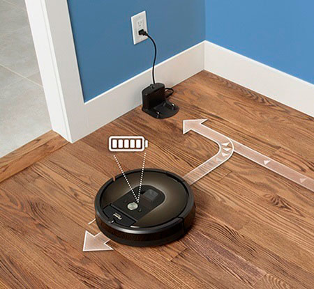 Aspiradora robot limpieza inteligente para el hogar Aspiradora automática para trapear robot Aspiradora inteligente para piso duro Azulejos y alfombras para mascotas 