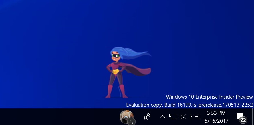 Panel My People en Windows 10