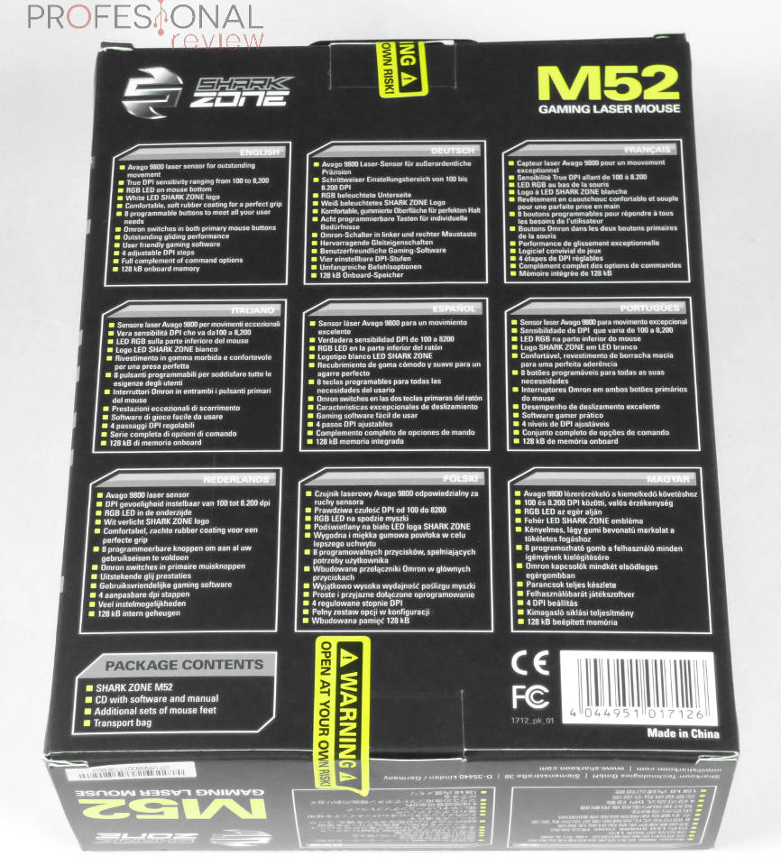 Sharkoon Sharkzone M52 Review