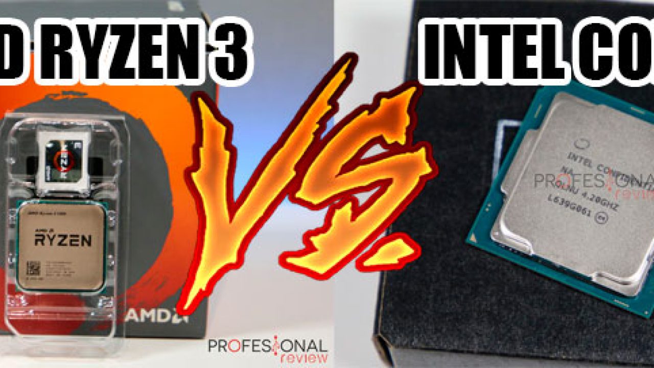 AMD Ryzen 3 vs Intel Core i3 (Comparativa de rendimiento en juegos +  benchmark)