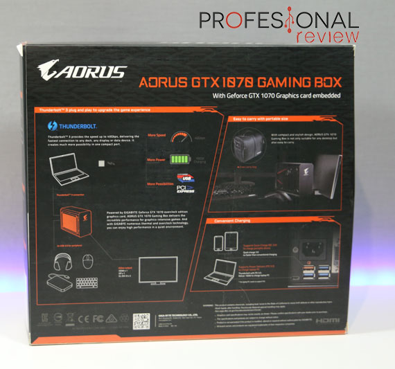 AORUS GTX 1070 Gaming Box