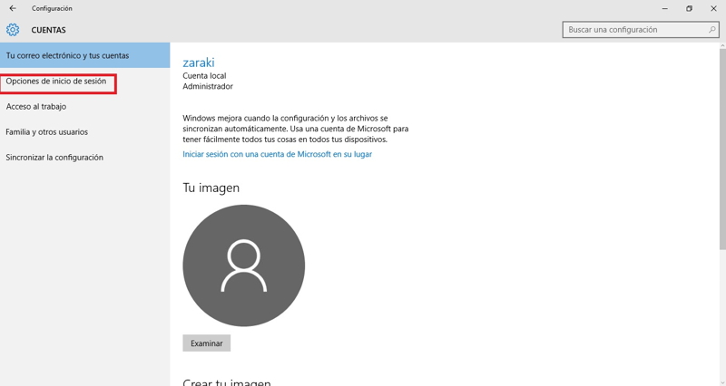 Cómo eliminar la contraseña de usuario en Windows 10
