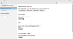 Cómo eliminar la contraseña de usuario en Windows 10