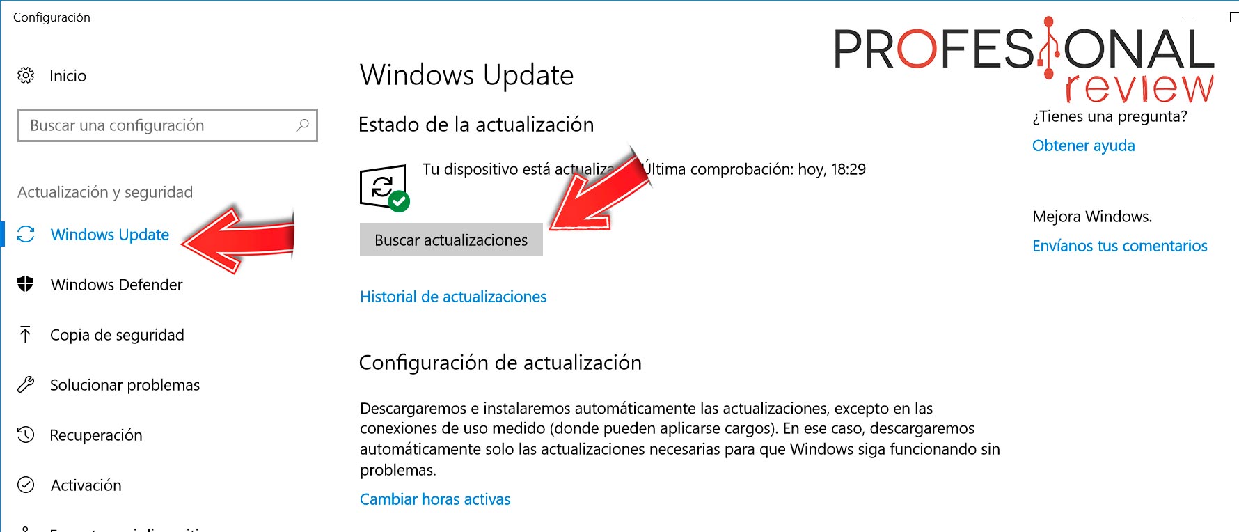 Como forzar la actualización de Windows 10 Fall Creators Update