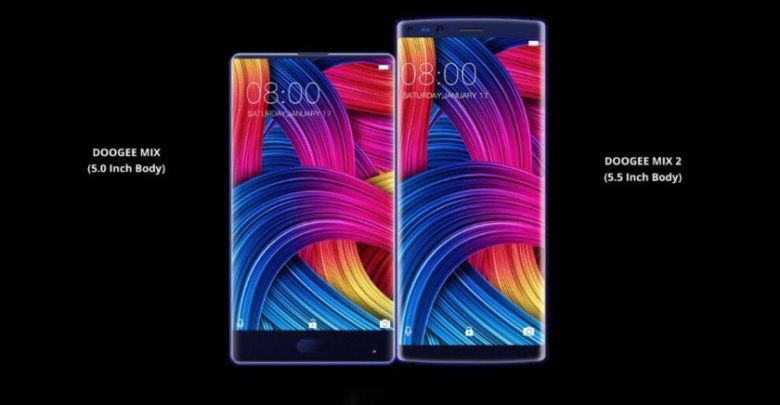 El Doogee Mix 2 incluye pantalla más grande, batería de 4,060 mAh y 4 cámaras