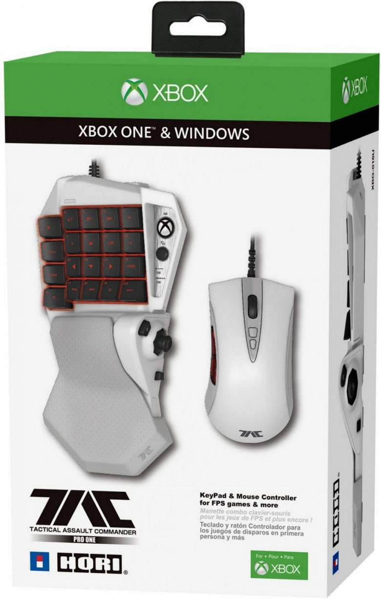 HORI TAC Pro One es el primer teclado y ratón para XBOX