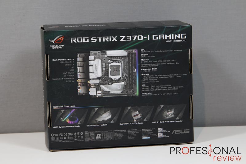 Asus ROG Strix Z370-i Gaming