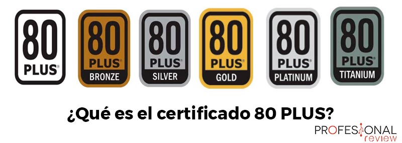 Certificación 80 PLUS Gold