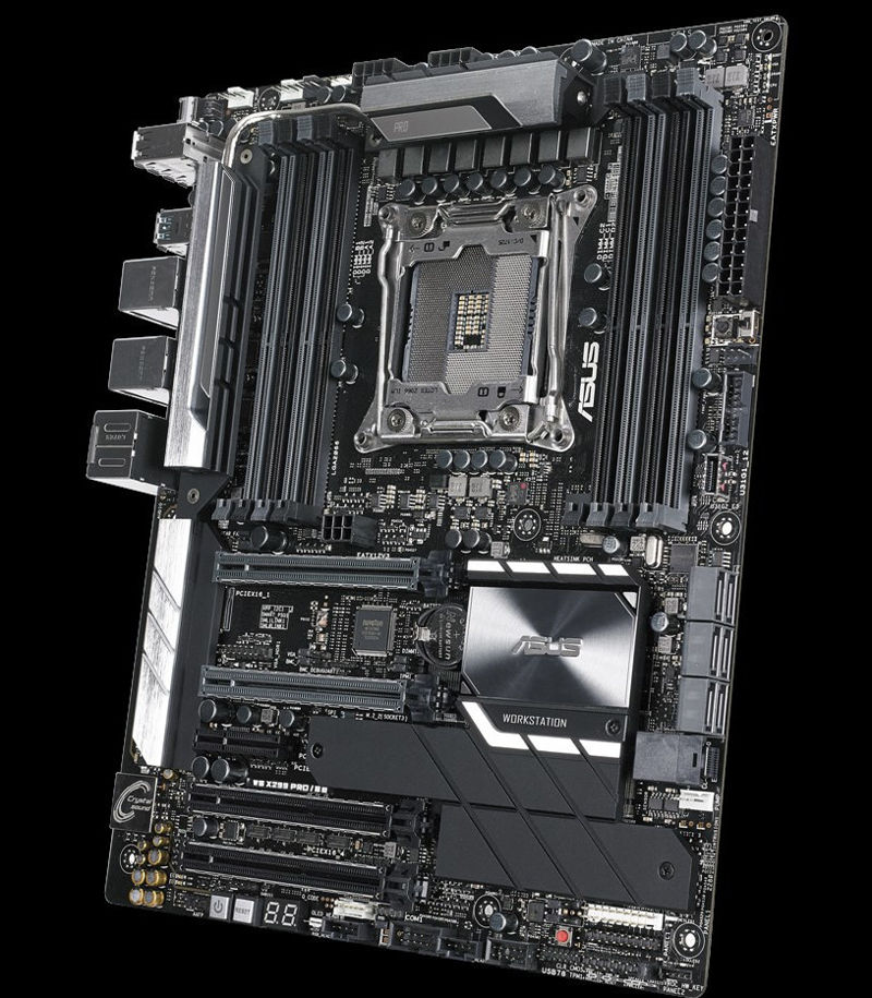 WS X299 Pro SE Nueva placa Asus WS X299 Pro SE para la gestión remota
