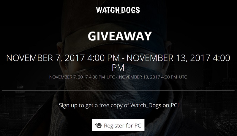 Uplay te regala Watch Dogs hasta el 13 de diciembre