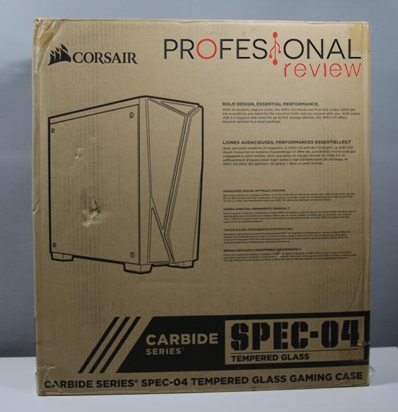 Corsair Carbide SPEC-04 Tempered Glass