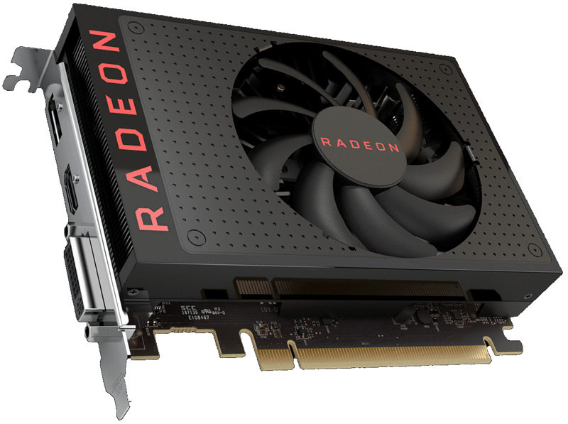 Radeon RX 560 con 896 núcleos