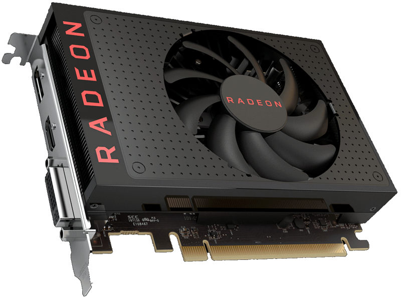 Radeon RX 560 Radeon RX 560 con 896 núcleos